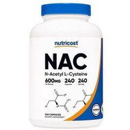 Nutricost NAC NAcetyl LCysteine  N乙醯 L半胱氨酸
