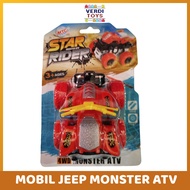 MONSTER ATV 4WD TOY CAR JEEP TOY