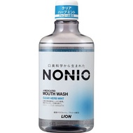 Lion NONIO 漱口水 透明香草薄荷 600ml 漱口水 [醫藥部外品]