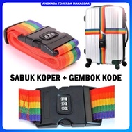 Safety CODE SUITcase Belt Luggage Suitcase Tie Strap Padlock Strap