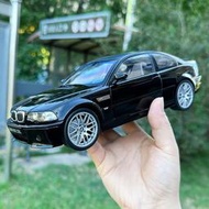 汽車模型 車模Solido 1:18 寶馬BMW E46 CSL M3 2003 合金汽車模型仿真男友禮品