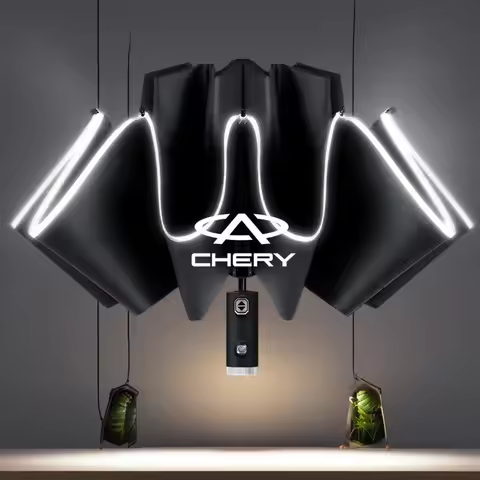 Car Automatic Folding Windproof Sunshade Umbrella For Chery Tiggo 3 4 5 7 Pro 7Plus 8 Plus Arrizo 7 