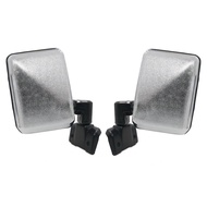 กระจกมองข้าง ปรับมือ สีเงิน 1 คู่ ซ้าย-ขวา  โตโยต้า แลนด์ครุยเซอร์  ปี 2527 - 2563  Toyota Land Crui