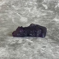 水晶簇- 紫螢石原礦 辦公室療癒微景觀 裝置擺飾 一物一圖