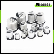 SMD Electrolytic Capacitor Aluminum 10UF 22UF 47UF 100UF 220UF 330UF 470UF 1000UF 6.3V 10V 16V 25V 3
