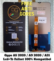 Lcd Oppo A5 2020 / A9 2020 / A31 Fullset+Touchscreen Hp 100% Kompatibel < COD > Bisa Bayar Di Tempat