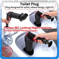 Pompa WC Ledeng Closet Wastafel High Pressure Air Drain Blaster Plunger Cleaner