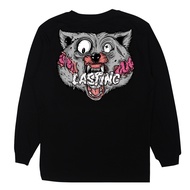 LASTING LONGSLEEVE  EAT WOLF - BLACK