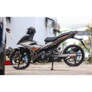 Removable sticker for exciter 150 model Y15ZR orange gray Y15ZR accessories