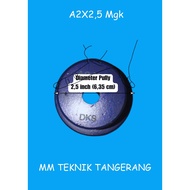 Pully A2 x 2.5" Iron Bowl Ancuran Poli A2 x 2.5 inch Pulley Cast iron Anc 2.5 inch A2x2.5" A2x2.5 A 