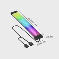 5V 3Pin PC RGB GPU Cable 8Pin 24Pin PSU RGB Cable Extensions Flexible LED Strip Light DIY Kit for Co