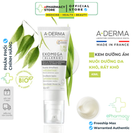 Kem dưỡng ẩm ADerma Exomega Allergo Emollient Balm giảm khô ngứa cho da rất khô viêm da cơ địa 40ml