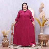 gamis rayon premium jumbo muat bb 100 kilo best seller gamis midi jumbo kekinian gamis syari warna p