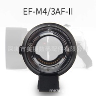 EF-M4/3 AF II Autofocus Adapter Ring Suitable for EF/EF-S Lens to M4/3 Body GH4 GH5