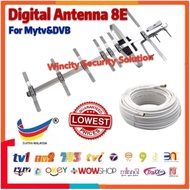 WSS UX8E Digital Antenna for Digital DVB TV HDTV Malaysia