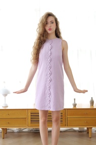 [FAFALU]Scallop Dress (Pre Order 7-14 วัน)