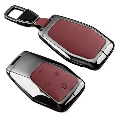 Zinc Alloy Car Key Case Cover Shell Protector Fob Holder for GAC Toyota BZ7 2026 Bozhi 7 NFC Card Ke
