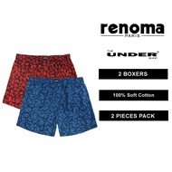 RENOMA - 2 Printed Boxer (REX556) Soft Cotton Best Buy
