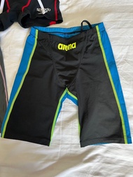 ARENA SPEEDO 大童游泳賽褲及訓練褲 FINA Youth size 日本製