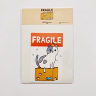 行李貼紙/ Fragile 貓篇