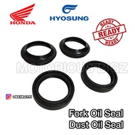 Fork Oil Seal Dust Oil Seal Hyosung NAZA BLADE 250 650 GT HONDA CB400 CB500 CB1100 CBR650F CBR500R CB500F CB500X CB600F