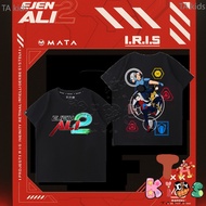 🎉Ejen Ali Movie 2 Tshirt Four Factions Logo Print for Adults & Kids Tshirt Unisex Tshirt Size【100-15