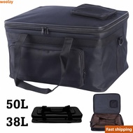 WOOLZY Outdoor Tool Bag, 38L 50L Waterpoof Camping Storage Bag, High Quality Canvas Foldable Thicken