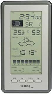 Technoline WS 9040-IT Classic Weather Station with Temperature Display, Weather Situation Forecast, 