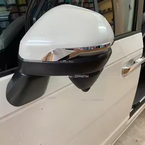 For Honda Stepwgn Spada 2022 2023 ABS Chrome Car Exterior Rearview Rear View Mirror Strips Trim Cove
