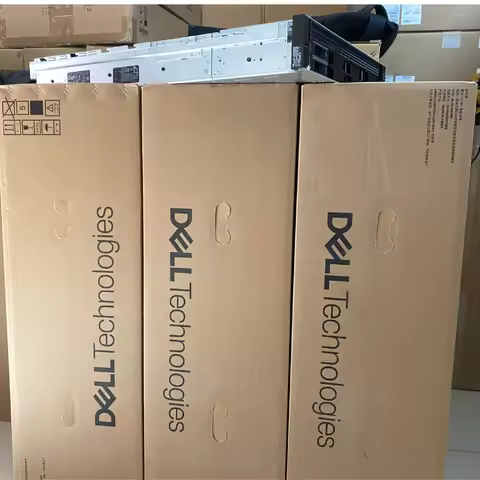 New Dell Sever PowerEdge R770 Dual Xeon 8450H 1TB RAM DDR5 8x U.2 NVMe SSD PCIe Gen5 X16 Slot 2U Rac