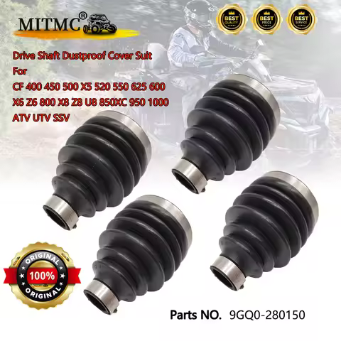 4PCS Drive Shaft Dustproof Cover Suit For CF 400 450 500 X5 520 550 625 600 X6 Z6 800 X8 Z8 U8 850XC