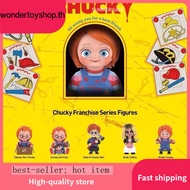 P POPMART Halloween Chucky Ghost Baby Resurrection Series Trendy Toys Gifts-**-