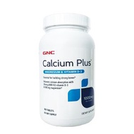 GNC - 高含量鈣片Plus (鎂+維生素D3) 1000mg 180片(平行進口貨)