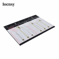 [Ioensy] Airport Display Board Sturdy Model Airplane Display Base Airport Diorama Board for Collecto