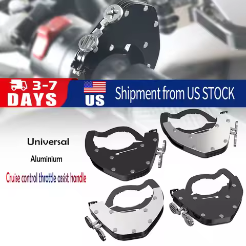 Motorcycle Cruise Control Throttle Lock Assist Handlebar Kit For Kawasaki ZG1400 KLR 650 KLR 650 KLX