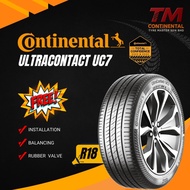 [FREE INSTALLATION] Tayar Continental UltraContact UC7 R18.