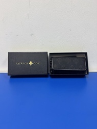 Patrick Cox 格仔銀包連盒