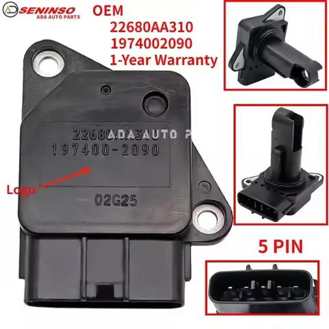 Original 22680-AA310 22680AA310 197400-2090 Mass Air Flow Sensor For Subaru Outback Legacy Forester 