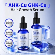 Ready Stock AHK-Cu GHK-Cu Double Copper Peptide Scalp Essence Strengthen Hair Blue Copper Peptide Ha
