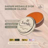 Saphir Mirror Gloss | Light Brown 75gr | Medaille D-ShapedOr | Leather Shoe Polish with Glass Effect