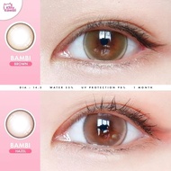 Contact Lenses Medium Size Bambi (kittykawaii) Color: Brown/Gray/Hazel