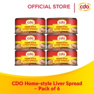 CDO Home-Style Liver Spread 85g - Pack of 6