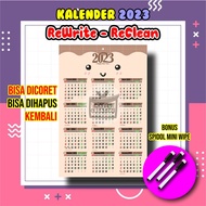 REWRITE-RECLEAN CALENDAR (2023 CALENDAR): Calendar, 2023 Aesthetic Calendar, Custom Calendar, Mini C
