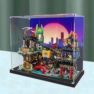 [Model Display Box] Suitable for Lego 71799 Phantom Ninja City Market Acrylic Display Box Transparen