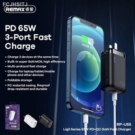 【hot】✴REMAX Charger Adapter Type C Adapter Charger 65W Charger Type C Charger Android Charger RP-U55