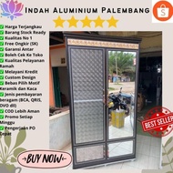 New Lemari Pakaian 2 Pintu Aluminium Minimalis Jumbo Murah Palembang