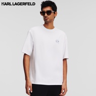 KARL LAGERFELD - IKONIK 2.0 MINI COLOUR T-SHIRT WHITE