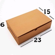 Box cardboard/ box 23x15x6