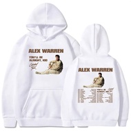 You'd Be Alright Kid Alex Warren Men's long-sleeved hoodie Singer print hoodie