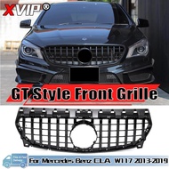 Chrome Black Diamonds Style Front Bumper Grille For Mercedes Benz CLA-Class W117 2013-2019 CLA180 CL